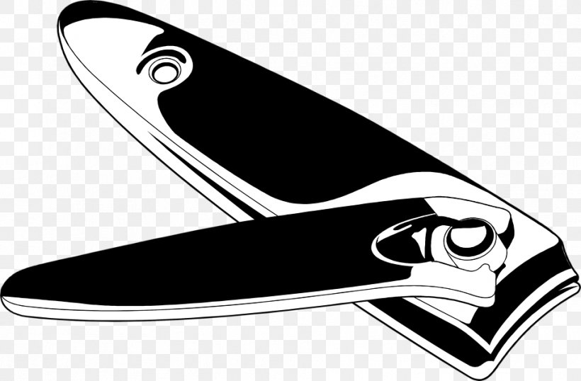Nail Clippers Hair Clipper Nail Technician Clip Art, PNG, 958x629px, Nail Clippers, Automotive Design, Beak, Black And White, Hair Clipper Download Free