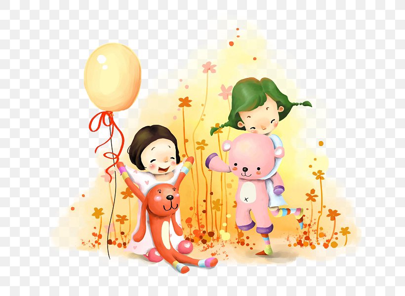 Child Drawing Cartoon, PNG, 800x600px, Child, Art, Balloon, Best Friends Forever, Cartoon Download Free