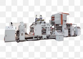 Machine Aluminium Foil Plastic Extrusion Coating PNG