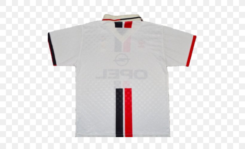 A.C. Milan T-shirt Jersey Football Voetbalshirt, PNG, 500x500px, 1995, 1996, Ac Milan, Brand, Collar Download Free