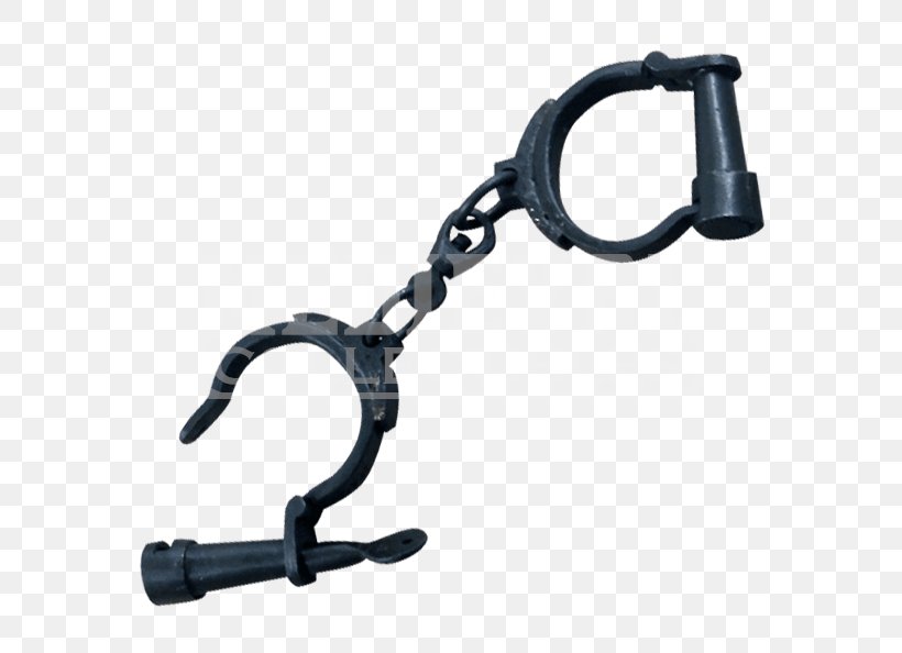 Middle Ages Handcuffs Physical Restraint Padlock, PNG, 594x594px, Middle Ages, Automotive Exterior, Chain, Dungeon, English Medieval Clothing Download Free