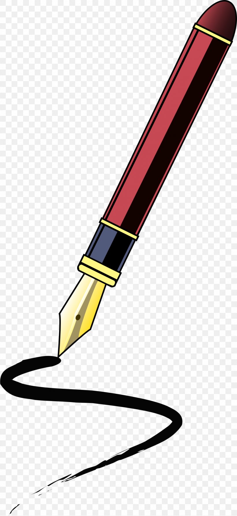 Pen Clip Art, PNG, 1103x2397px, Pen, Drawing, Fountain Pen, Office Supplies, Pencil Download Free