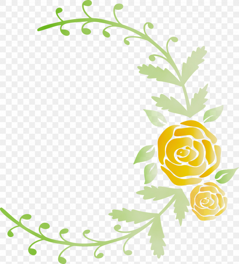 Floral Design, PNG, 2708x3000px, Rose Frame, Circle, Floral Design, Flower, Flower Frame Download Free