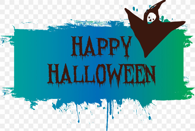 Happy Halloween, PNG, 3000x2019px, Happy Halloween, Logo, Party, Spider, Spider Web Download Free