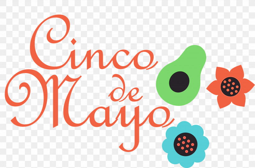Logo Font Meter Flower, PNG, 3000x1990px, Cinco De Mayo, Fifth Of May, Flower, Logo, Meter Download Free
