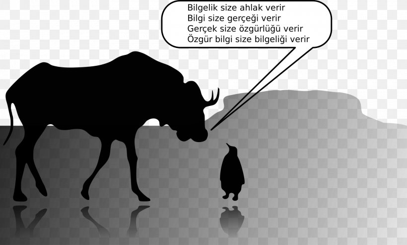 GNU/Linux Naming Controversy Linux Kernel, PNG, 1927x1164px, Gnulinux Naming Controversy, Arch Linux, Black And White, Bull, Cattle Like Mammal Download Free