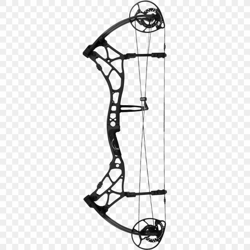 Bear Archery Compound Bows Hunting Bow And Arrow, PNG, 1200x1200px, Bear Archery, Archery, Bear, Black And White, Bow And Arrow Download Free