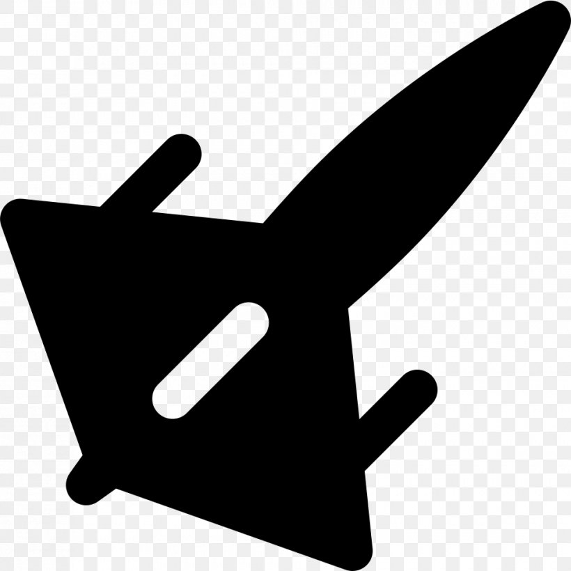 Rocket, PNG, 980x981px, Rocket, Aircraft, Airplane, Black And White, Finger Download Free