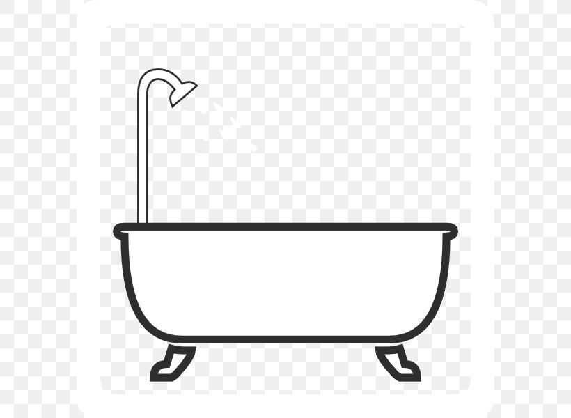 Shower Bathtub Bathroom Clip Art Png, Bathtub Pictures Clip Art