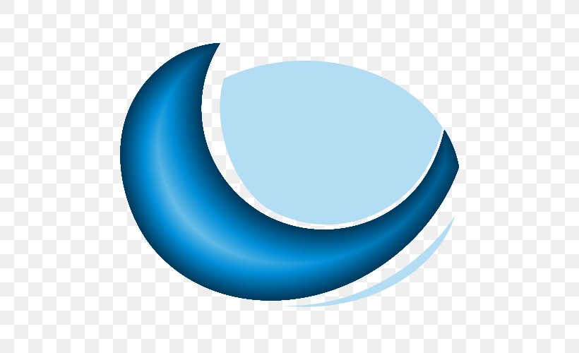 Crescent Circle, PNG, 500x500px, Crescent, Aqua, Azure, Blue, Symbol Download Free