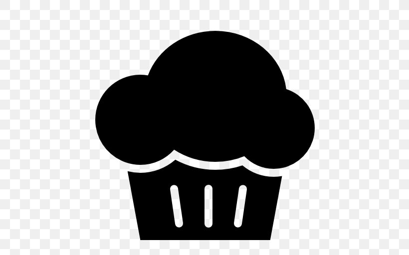 Cup Cake, PNG, 512x512px, Cupcake, Black, Black And White, Cake, Food Download Free