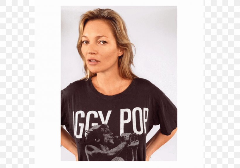 Kate Moss T-shirt Model Fashion Haute Couture, PNG, 1000x700px, Watercolor, Cartoon, Flower, Frame, Heart Download Free