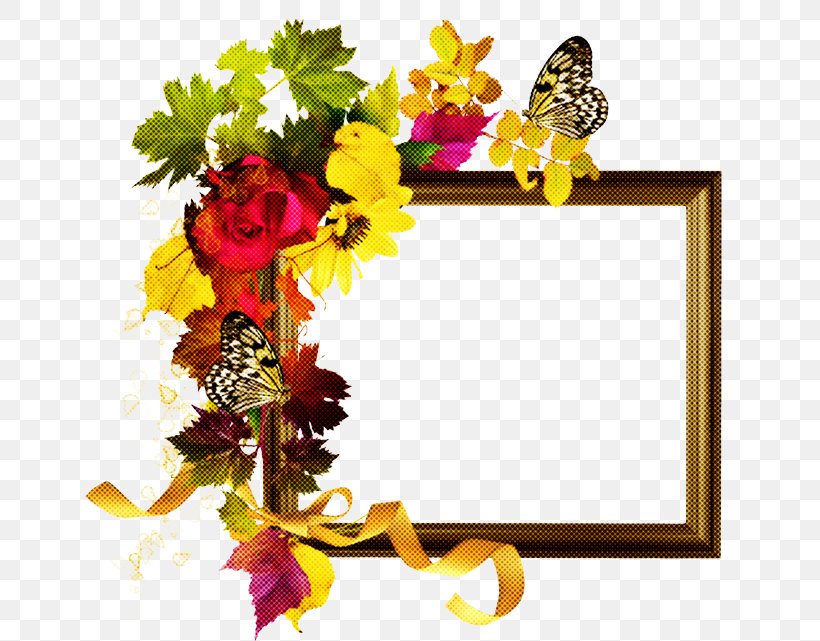 Picture Frame, PNG, 650x641px, Picture Frame, Cut Flowers, Flower, Plant, Pollinator Download Free