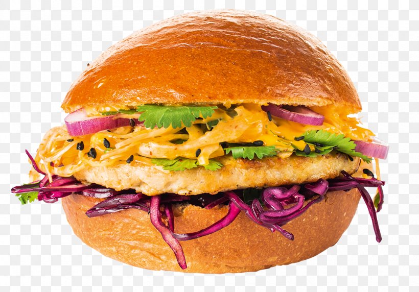 Salmon Burger Hamburger Cheeseburger Breakfast Sandwich Buffalo Burger, PNG, 1000x698px, Salmon Burger, American Food, Bread, Breakfast Sandwich, Buffalo Burger Download Free