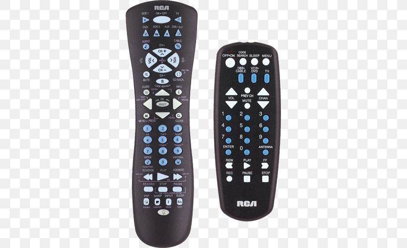 Universal Remote Remote Controls Product Manuals RCA RCRN04GR, PNG, 500x500px, Universal Remote, Computer Program, Digital Video Recorders, Electronic Device, Electronics Download Free