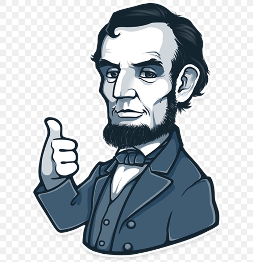 Abraham Lincoln United States Telegram Sticker Musician, PNG, 630x847px, Abraham Lincoln, Art, Artist, Beard, Cartoon Download Free