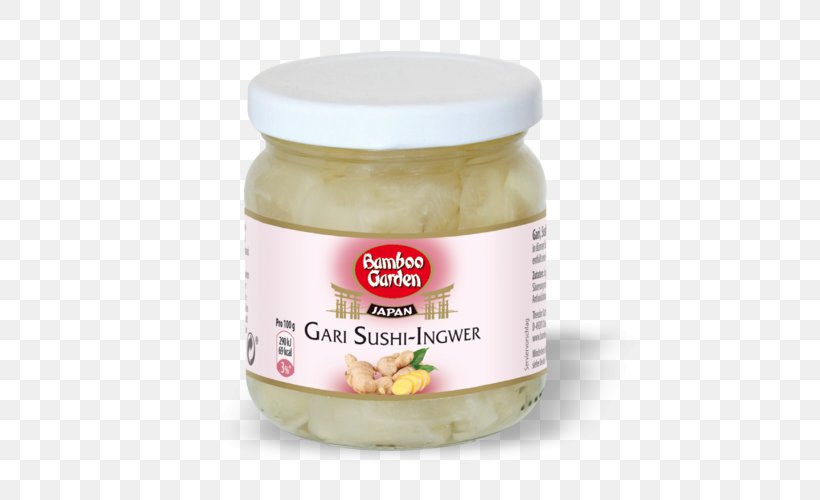 Condiment Gari Ginger Flavor REWE Group, PNG, 500x500px, Condiment, Dish, Flavor, Food, Gari Download Free