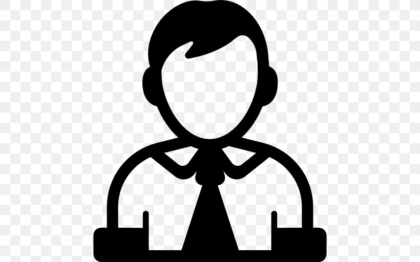 Employees Vector, PNG, 512x512px, Waiter, Artwork, Avatar, Black, Black And White Download Free