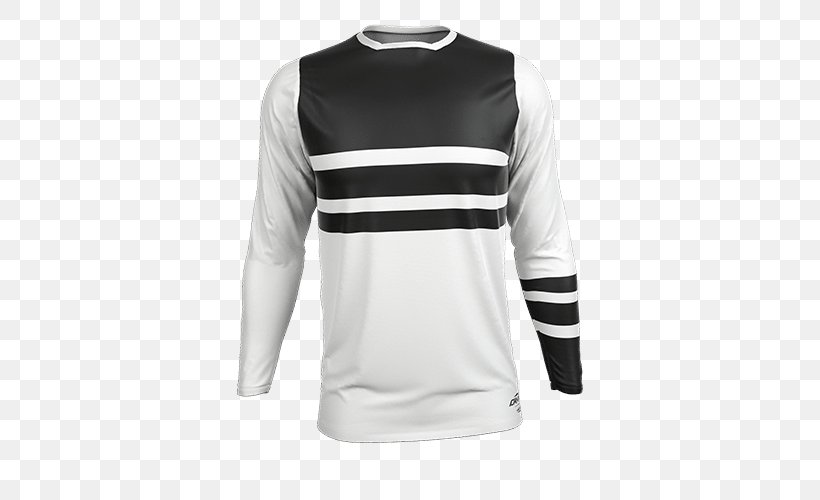 Jersey T-shirt Motocross Sweater, PNG, 500x500px, Jersey, Active Shirt, Black, Brand, Custom Motorcycle Download Free