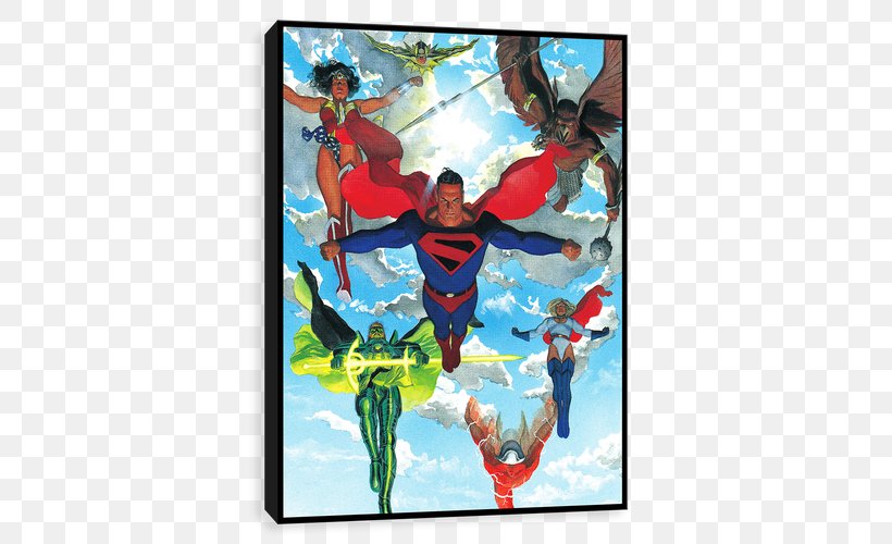 Superman Hawkgirl Hawkman Kingdom Come Comics, PNG, 500x500px, Superman, Alex Ross, Comic Book, Comics, Fictional Character Download Free