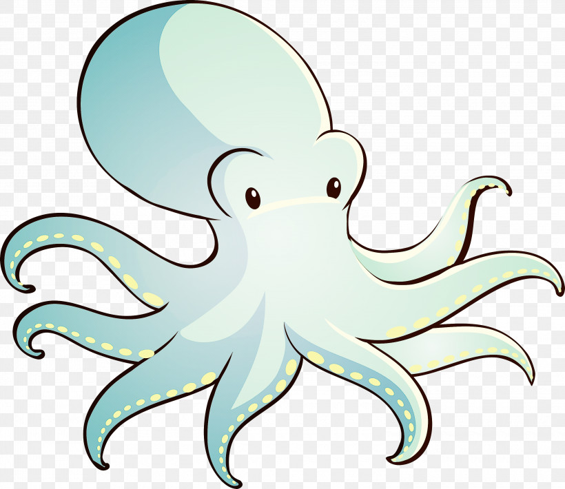 Octopus Giant Pacific Octopus Cartoon Octopus Line Art, PNG, 3000x2601px, Watercolor Octopus, Cartoon, Giant Pacific Octopus, Line Art, Octopus Download Free