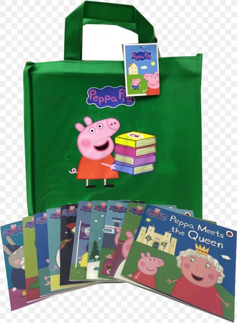 Paperback Peppa Meets The Queen Book Grampy Rabbit Box Set, PNG, 1107x1504px, Paperback, Activity Book, Bag, Book, Bookshop Download Free