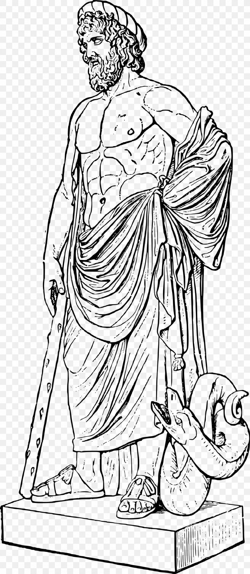 Ancient Greek Sculpture Statue Clip Art, PNG, 1047x2400px, Ancient Greek Sculpture, Area, Art, Artwork, Black And White Download Free