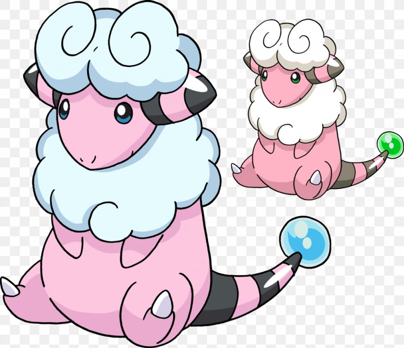 Flaaffy Pokémon X And Y Pokémon GO Mareep Ampharos, PNG, 1024x884px, Watercolor, Cartoon, Flower, Frame, Heart Download Free