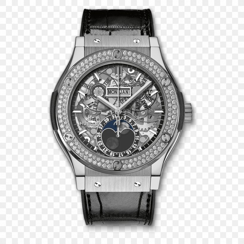 Hublot Classic Fusion Watch Chronograph Tourbillon, PNG, 1000x1000px, Hublot, Automatic Watch, Beyer Chronometrie Ag, Brand, Carl F Bucherer Download Free