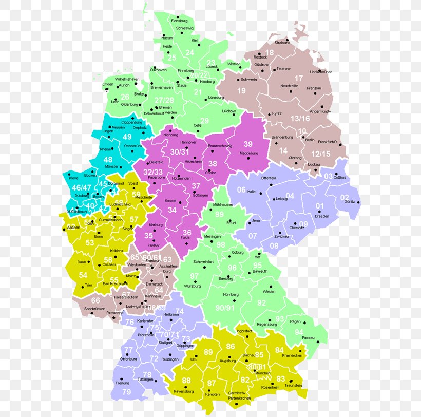 Postal Codes In Germany Postleitzahlenkarte Direct Marketing PNG 