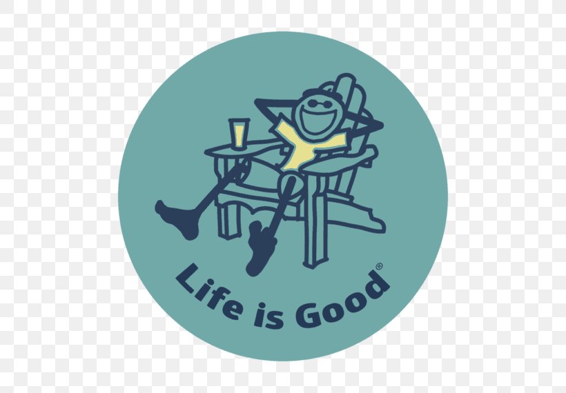 Life Is Good Company T-shirt Optimism, PNG, 570x570px, Life Is Good Company, Death, Electric Blue, Good, Idea Download Free