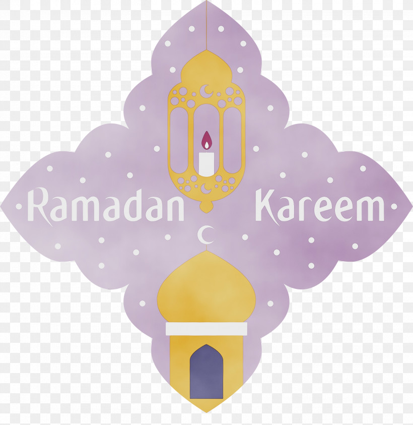 Purple Font, PNG, 2915x3000px, Ramadan Kareem, Paint, Purple, Watercolor, Wet Ink Download Free