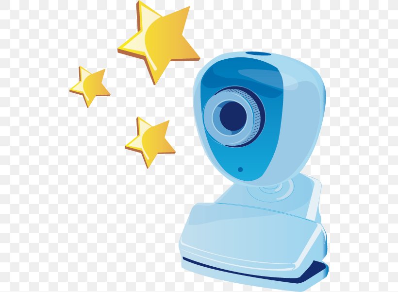 Webcam Illustration, PNG, 534x601px, Camera, Blue, Clip Art, Material, Product Design Download Free