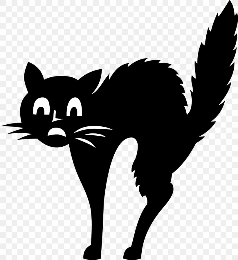 Black Cat Kitten Clip Art, PNG, 1170x1280px, Cat, Black, Black And White, Black Cat, Carnivoran Download Free