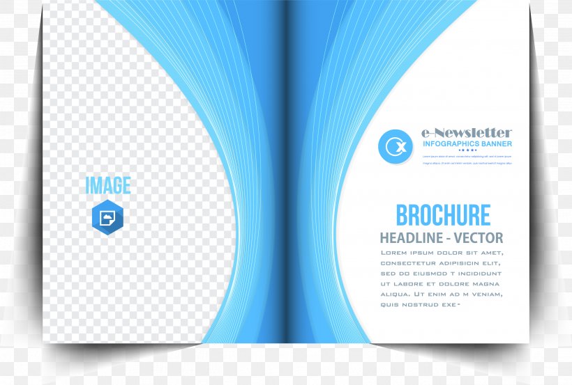 Brochure Icon, PNG, 2628x1773px, Blue, Azure, Brand, Brochure, Cover Art Download Free
