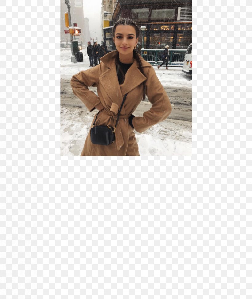 New York Fashion Week Female Winter Storm, PNG, 852x1011px, New York Fashion Week, Beige, Blizzard, Coat, Emily Ratajkowski Download Free