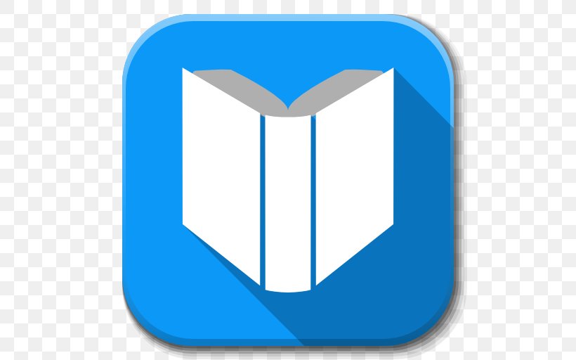 Blue Angle Area Symbol, PNG, 512x512px, Google Play Books, Area, Blue, Book, Ebook Download Free
