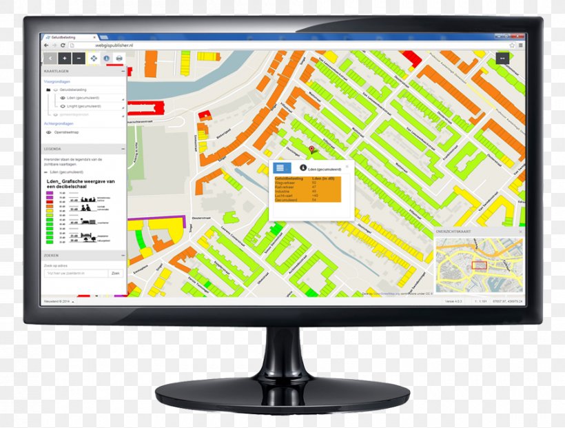 Computer Monitors GPS Navigation Systems Web Mapping Nieuwland Geo Informatie, PNG, 900x682px, Computer Monitors, Arcgis, Computer Monitor, Computer Monitor Accessory, Desktop Computers Download Free