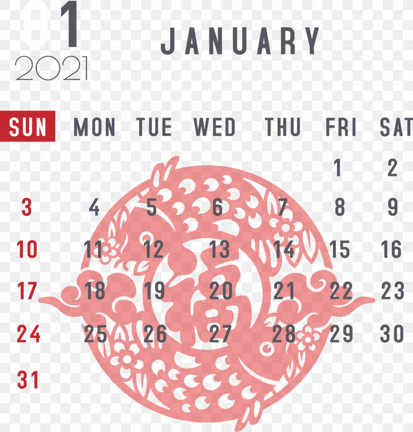 January January 2021 Printable Calendars January Calendar, PNG, 2750x2875px, January, Biology, Cartoon, Geometry, January Calendar Download Free