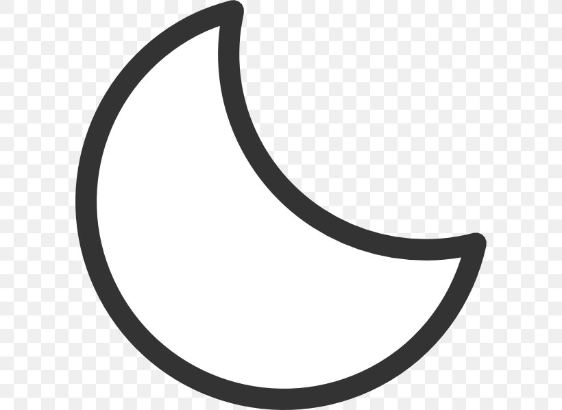Moon Royalty-free Clip Art, PNG, 600x598px, Moon, Black, Black And White, Document, Drawing Download Free