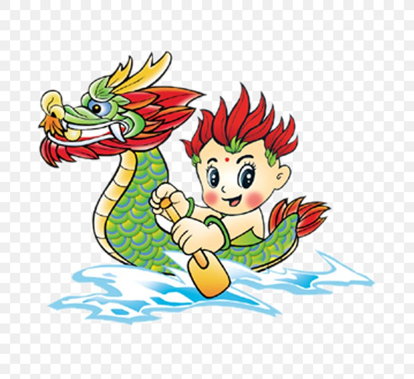 National Peasants Games Zongzi Dragon Boat Festival Bateau-dragon, PNG, 750x750px, Zongzi, Art, Bateaudragon, Boat, Cartoon Download Free
