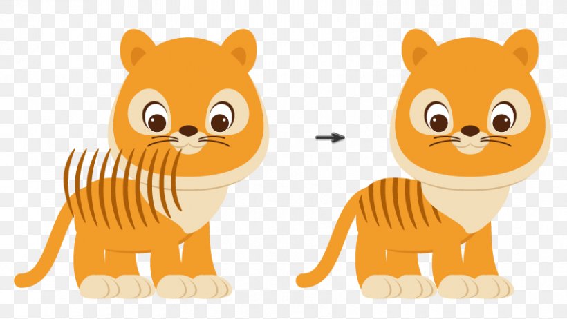 Tiger Illustration Cartoon Drawing Vector Graphics, PNG, 850x479px, Tiger, Animal Figure, Animated Cartoon, Animation, Carnivore Download Free