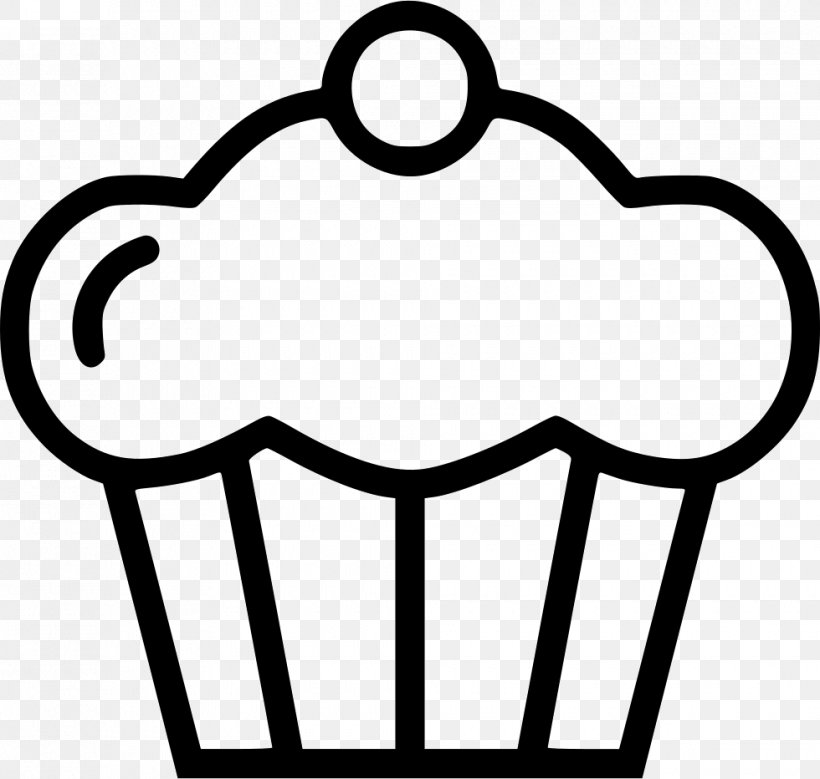 Cupcake Bakery Muffin Madeleine Donuts, PNG, 980x932px, Cupcake, Bakery, Baking, Black And White, Cake Download Free