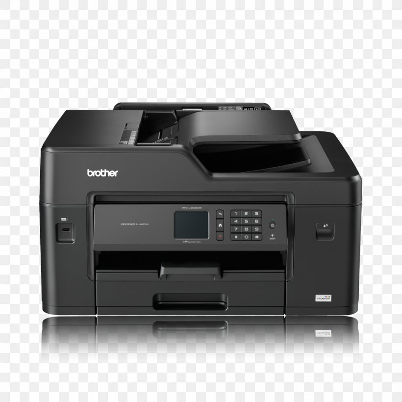 Multi-function Printer Brother Industries Laser Printing, PNG, 960x960px, Multifunction Printer, Audio Receiver, Automatic Document Feeder, Brother Industries, Canon Download Free