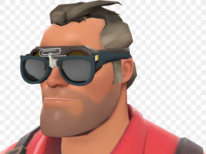 Team Fortress 2 OfficialTF2Wiki Goggles YouTube, PNG, 975x733px, Team Fortress 2, Cool, Eyewear, Facial Hair, Glasses Download Free
