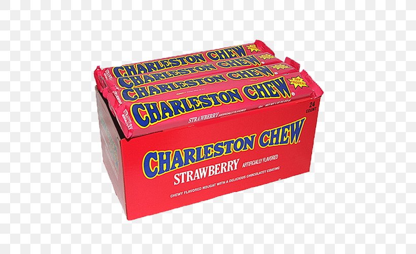 Charleston Chew Strawberry Product Confectionery, PNG, 500x500px, Charleston Chew, Box, Charleston, Confectionery, Strawberry Download Free