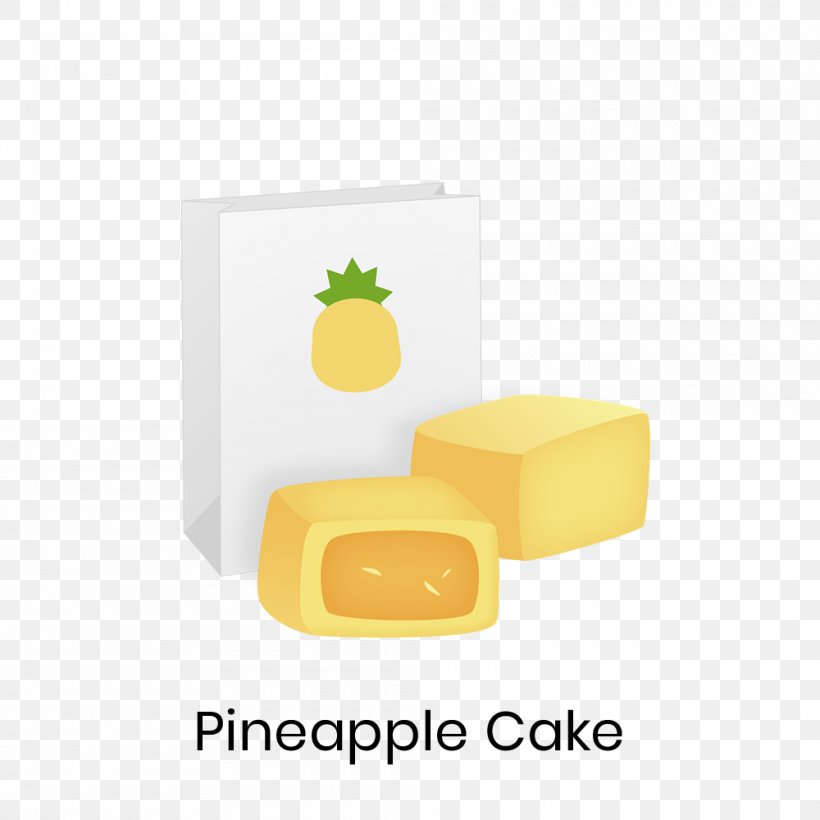 Pineapple Cake Taiwanese Cuisine Sugar Pastry, PNG, 1000x1000px, Pineapple Cake, Butter, Cake, Egg, Emoji Download Free