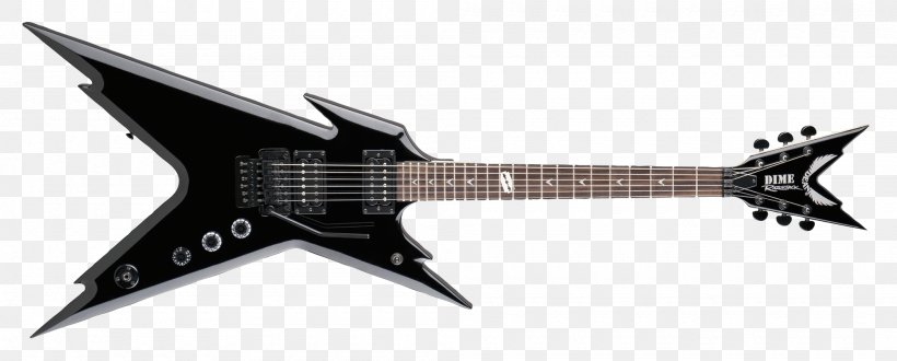 Dean Razorback Dean Guitars Electric Guitar Floyd Rose, PNG, 2000x807px, Dean Razorback, Bolton Neck, Classical Guitar, Dean Guitars, Dimebag Darrell Download Free