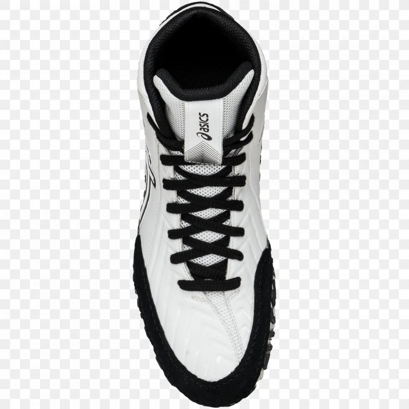 White ASICS Sneakers Shoe Wrestling, PNG, 2000x2000px, White, Asics, Athletic Shoe, Black, Clothing Download Free