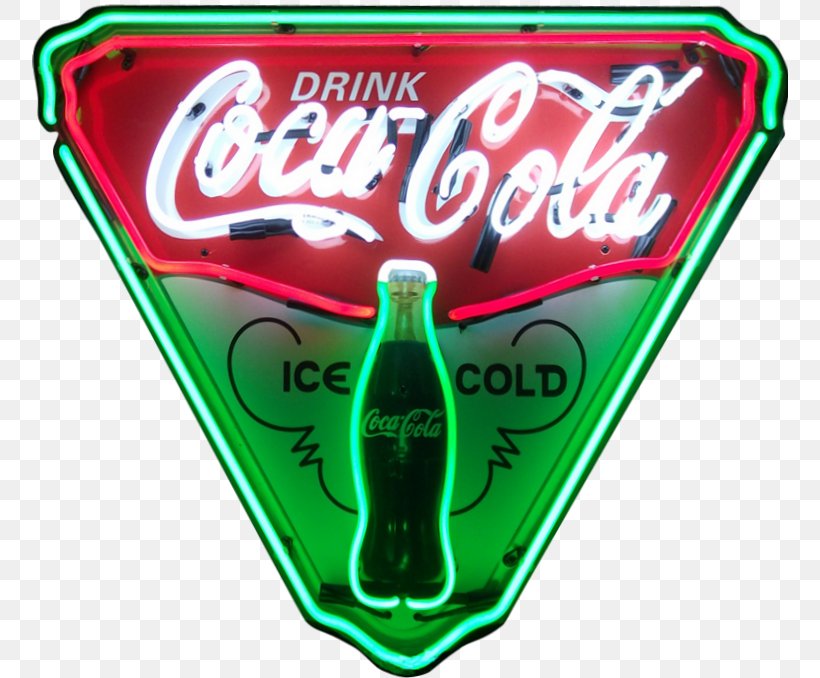 Fizzy Drinks Coca-Cola Neon Sign Neon Lighting, PNG, 757x678px, Fizzy Drinks, Bar, Bottle, Carbonated Soft Drinks, Carbonation Download Free